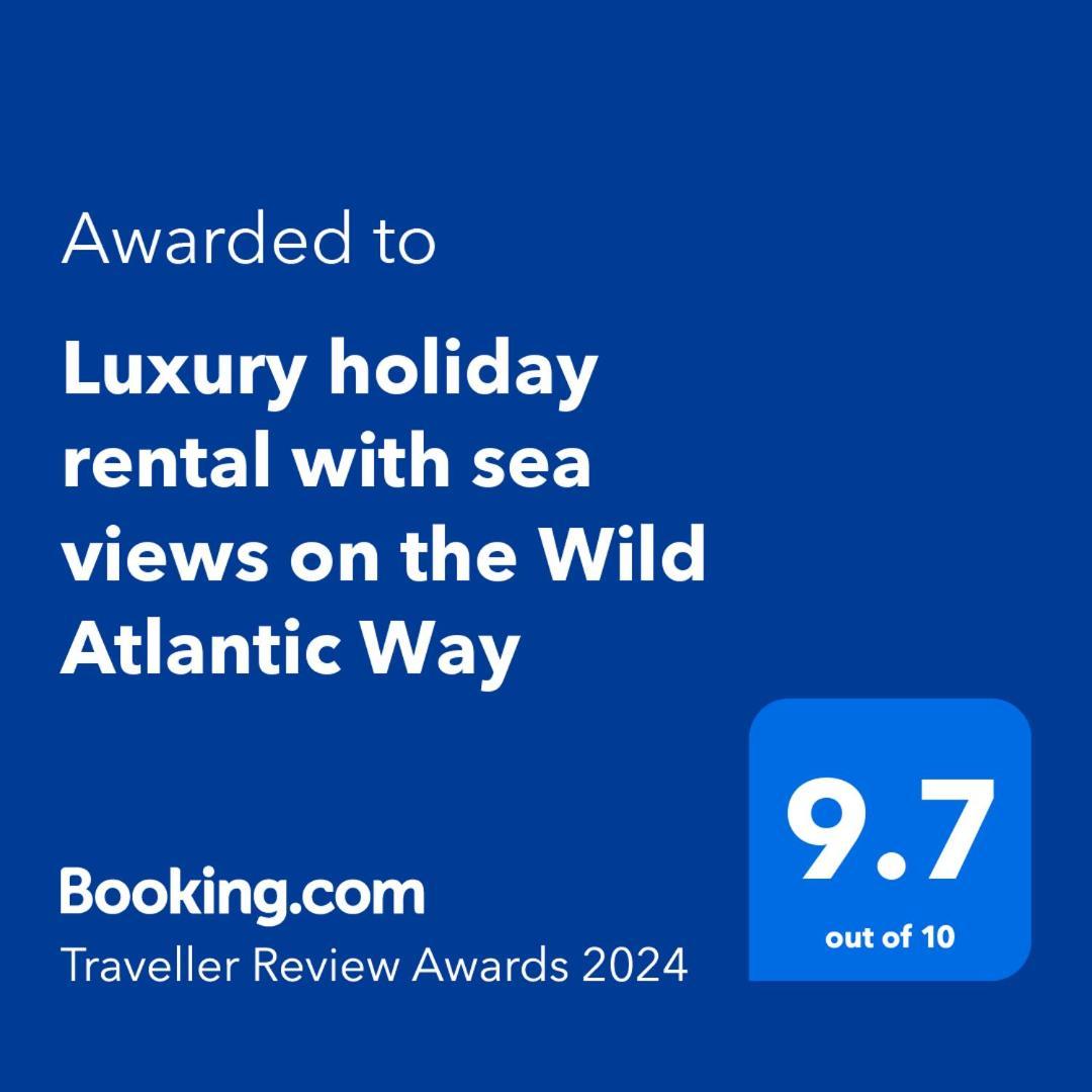 Luxury Holiday Rental With Sea Views On The Wild Atlantic Way ترالي المظهر الخارجي الصورة